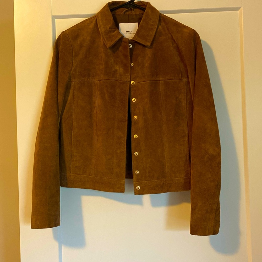 Mango Leather jacket
